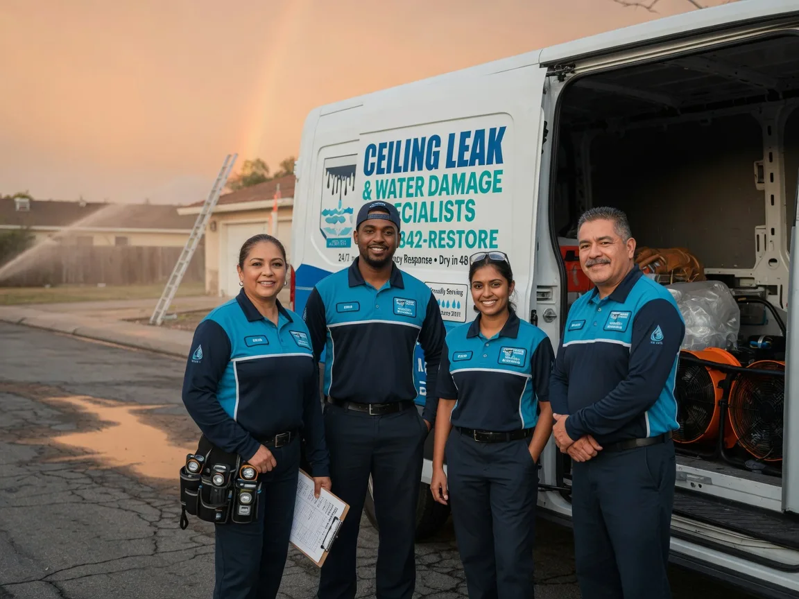 Ceiling Leak Cleanup company in North Manchester, IN